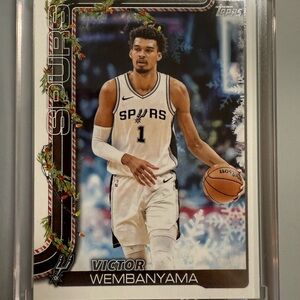 Victor Wembanyama Spurs Basketball Card
